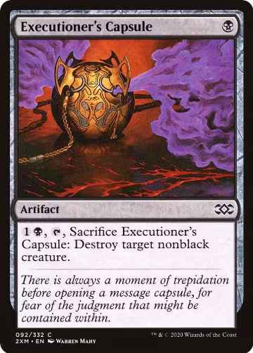 Executioner's Capsule (92), Double Masters — Magic card price