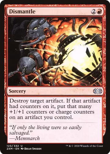 Dismantle (123), Double Masters — Magic card price