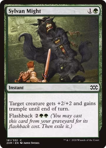 Sylvan Might (181), Double Masters — Magic card price