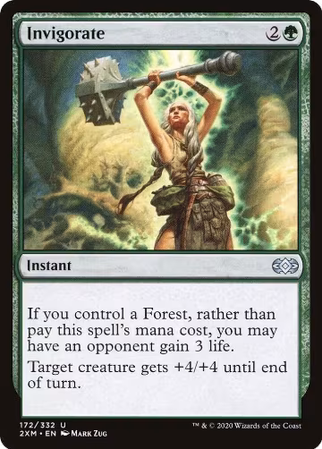 Invigorate (172), Double Masters — Magic card price