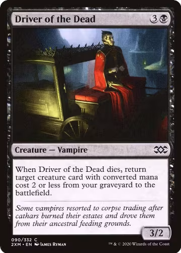 Driver of the Dead (90), Double Masters — Magic card price