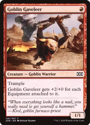 Goblin Gaveleer (126), Double Masters — Magic card price