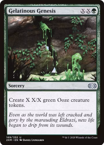 Gelatinous Genesis (169), Double Masters — Magic card price