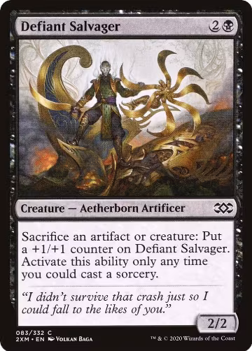 Defiant Salvager (83), Double Masters — Magic card price