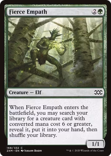 Fierce Empath (168), Double Masters — Magic card price