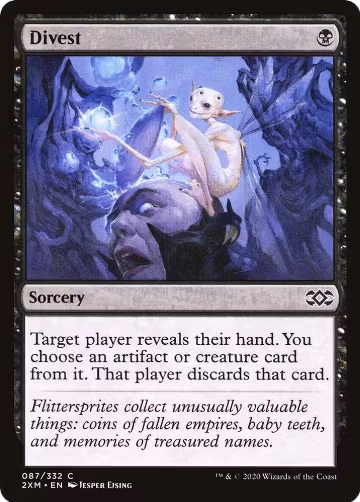 Divest (87), Double Masters — Magic card price