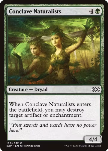 Conclave Naturalists (160), Double Masters — Magic card price
