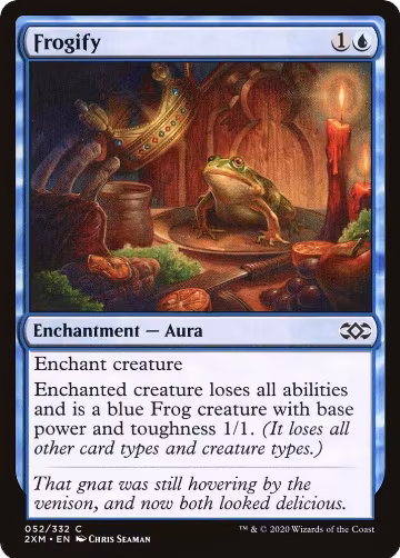 Frogify (52), Double Masters — Magic card price