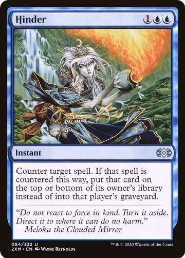 Hinder (54), Double Masters — Magic card price