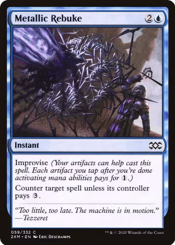 Metallic Rebuke (59), Double Masters — Magic card price