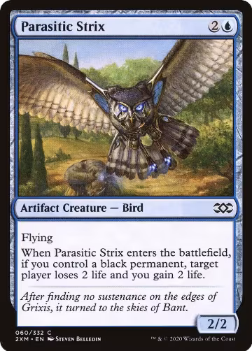 Parasitic Strix (60), Double Masters — Magic card price