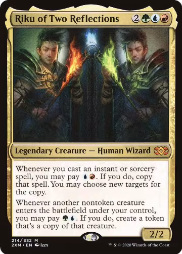 Riku of Two Reflections (214), Double Masters — Magic card price