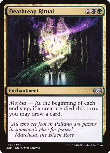 Deathreap Ritual (194), Double Masters — Magic card price