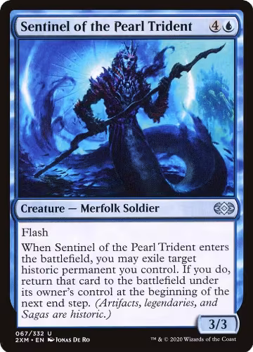 Sentinel of the Pearl Trident (67), Double Masters — Magic card price