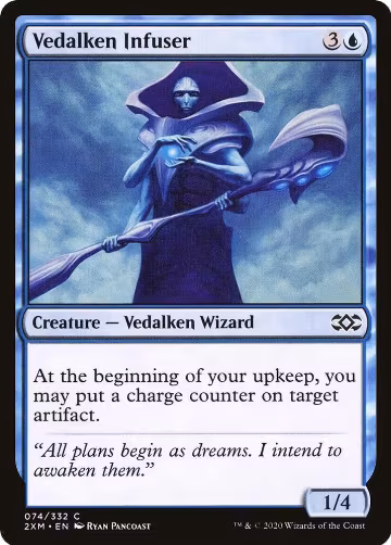 Vedalken Infuser (74), Double Masters — Magic card price