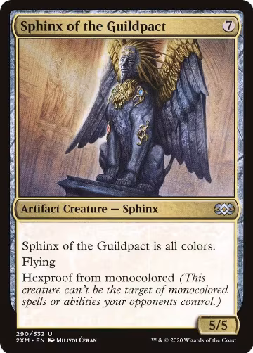 Sphinx of the Guildpact (290), Double Masters — Magic card price