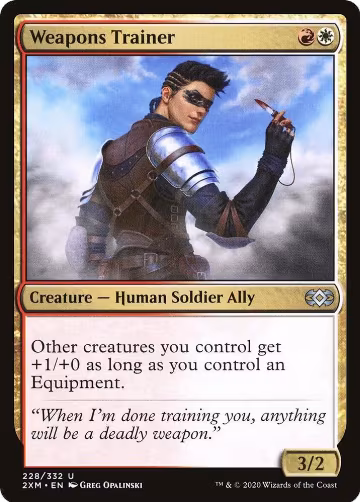 Weapons Trainer (228), Double Masters — Magic card price