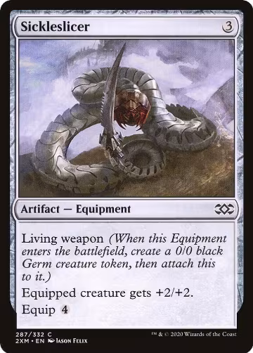 Sickleslicer (287), Double Masters — Magic card price