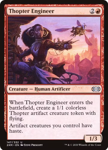 Thopter Engineer (147), Double Masters — Magic card price