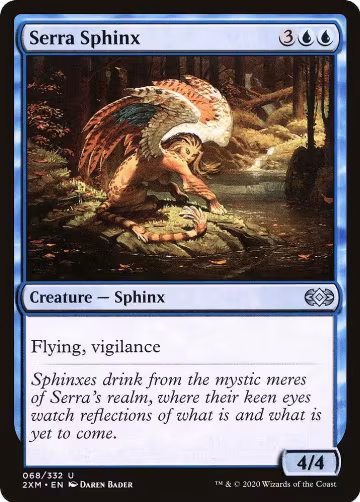 Serra Sphinx (68), Double Masters — Magic card price