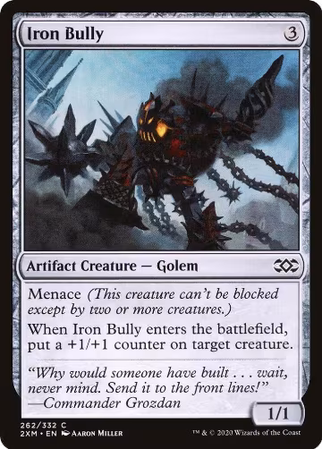 Iron Bully (262), Double Masters — Magic card price