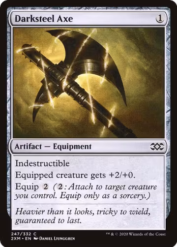 Darksteel Axe (247), Double Masters — Magic card price