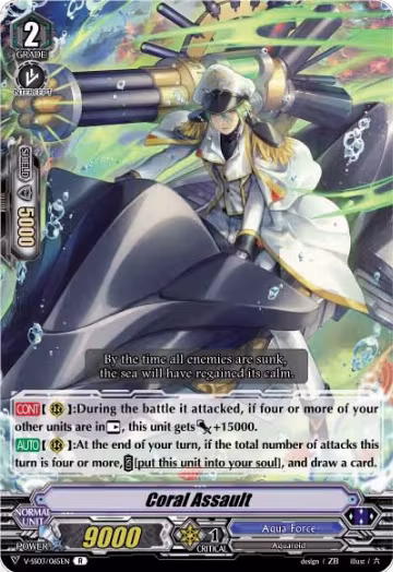 Coral Assault (V-SS03/065EN), V-SS03: Festival Collection — Vanguard card price