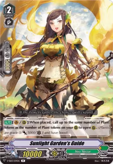 Sunlight Garden's Guide (V-SS03/071EN), V-SS03: Festival Collection — Vanguard card price