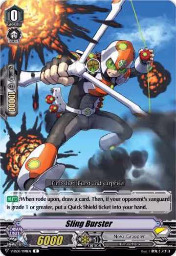 Sling Burster (V-SS03/098EN), V-SS03: Festival Collection — Vanguard card price