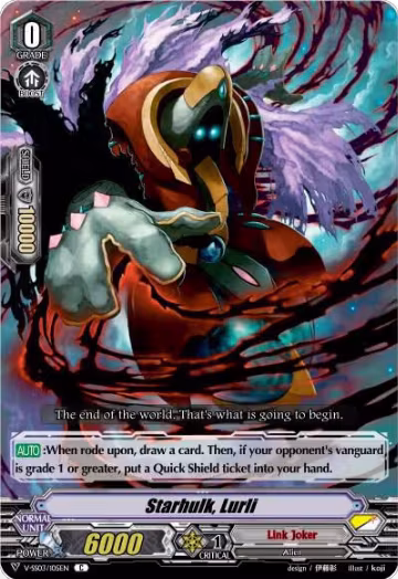 Starhulk, Lurli (V-SS03/105EN), V-SS03: Festival Collection — Vanguard card price