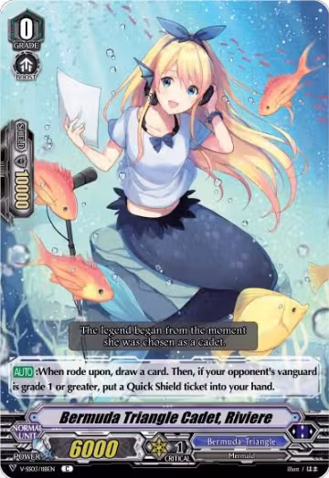 Bermuda Triangle Cadet, Riviere (V-SS03/118EN), V-SS03: Festival Collection — Vanguard card price