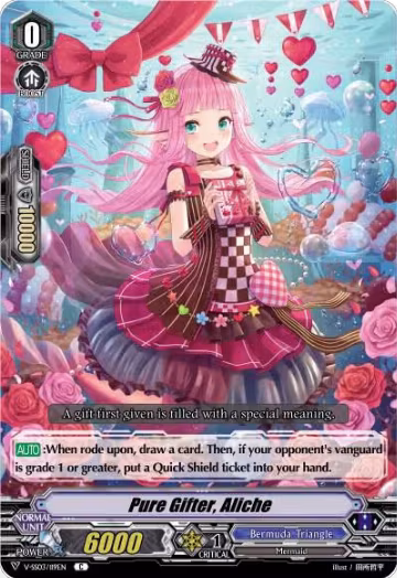 Pure Gifter, Aliche (V-SS03/119EN), V-SS03: Festival Collection — Vanguard card price