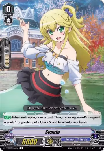 Sonata (V-SS03/120EN), V-SS03: Festival Collection — Vanguard card price