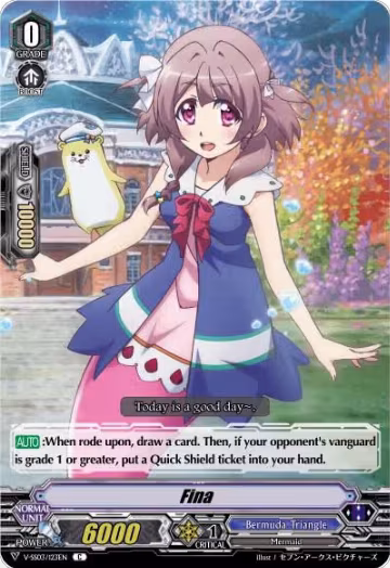 Fina (V-SS03/123EN), V-SS03: Festival Collection — Vanguard card price