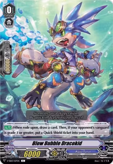 Blow Bubble Dracokid (V-SS03/127EN), V-SS03: Festival Collection — Vanguard card price