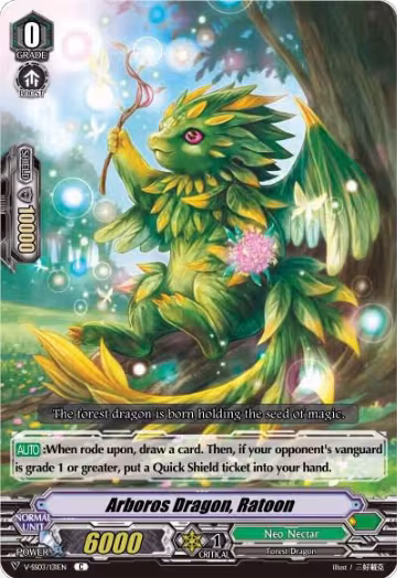 Arboros Dragon, Ratoon (V-SS03/131EN), V-SS03: Festival Collection — Vanguard card price