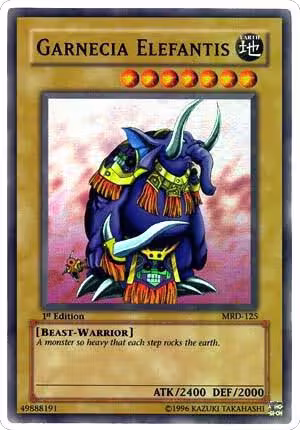 Garnecia Elefantis (MRD-125), Metal Raiders — Yu-Gi-Oh! card price