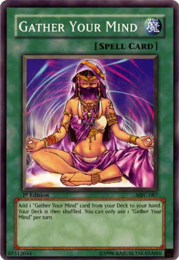 Gather Your Mind (MFC-087), Magician's Force — Yu-Gi-Oh! card price