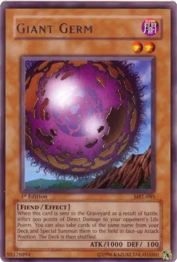 Giant Germ (MRL-085), Magic Ruler — Yu-Gi-Oh! card price