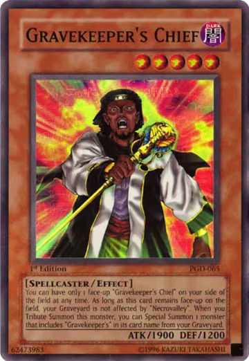 Gravekeeper's Chief (PGD-065), Pharaonic Guardian — Yu-Gi-Oh! card price
