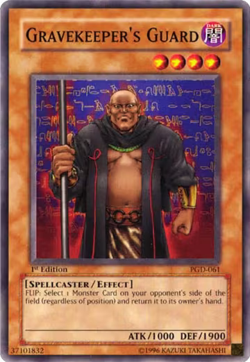 Gravekeeper's Guard (PGD-061), Pharaonic Guardian — Yu-Gi-Oh! card price