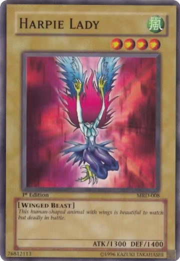 Harpie Lady (Original Artwork) (MRD-008), Metal Raiders — Yu-Gi-Oh! card price