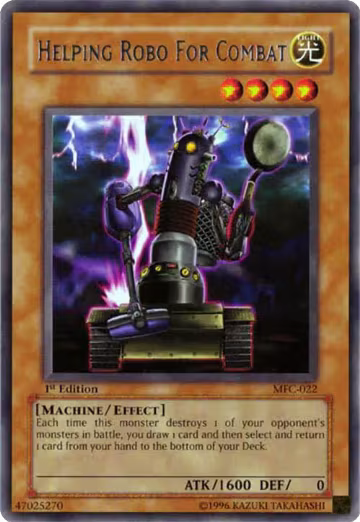Helping Robo For Combat (MFC-022), Magician's Force — Yu-Gi-Oh! card price
