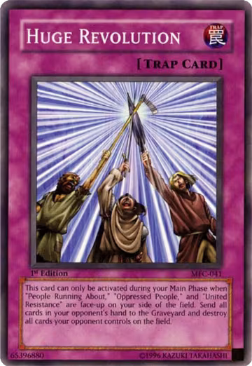 Huge Revolution (MFC-041), Magician's Force — Yu-Gi-Oh! card price