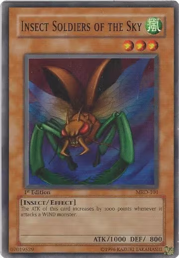 Insect Soldiers of the Sky (MRD-101), Metal Raiders — Yu-Gi-Oh! card price