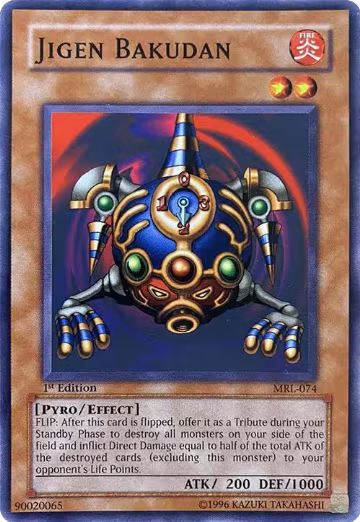 Jigen Bakudan (MRL-074), Magic Ruler — Yu-Gi-Oh! card price