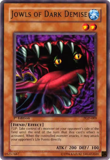 Jowls of Dark Demise (PGD-009), Pharaonic Guardian — Yu-Gi-Oh! card price