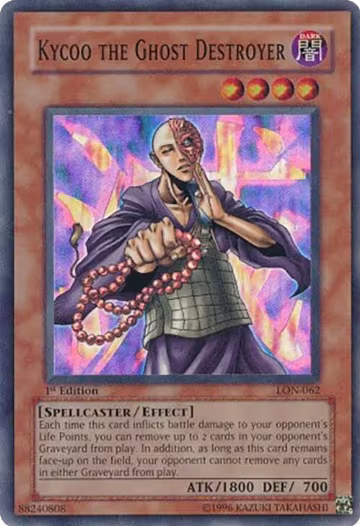 Kycoo the Ghost Destroyer (LON-062), Labyrinth of Nightmare — Yu-Gi-Oh! card price