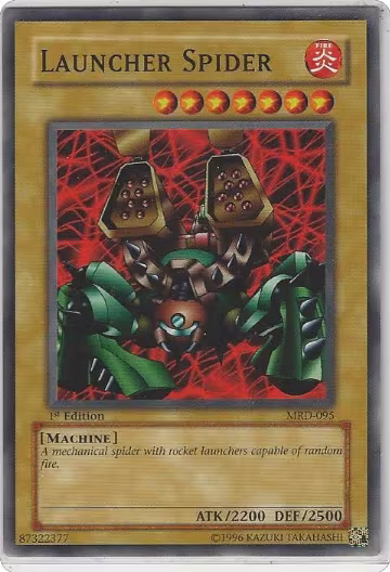 Launcher Spider (MRD-095), Metal Raiders — Yu-Gi-Oh! card price