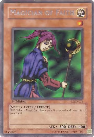 Magician of Faith (MRD-036), Metal Raiders — Yu-Gi-Oh! card price